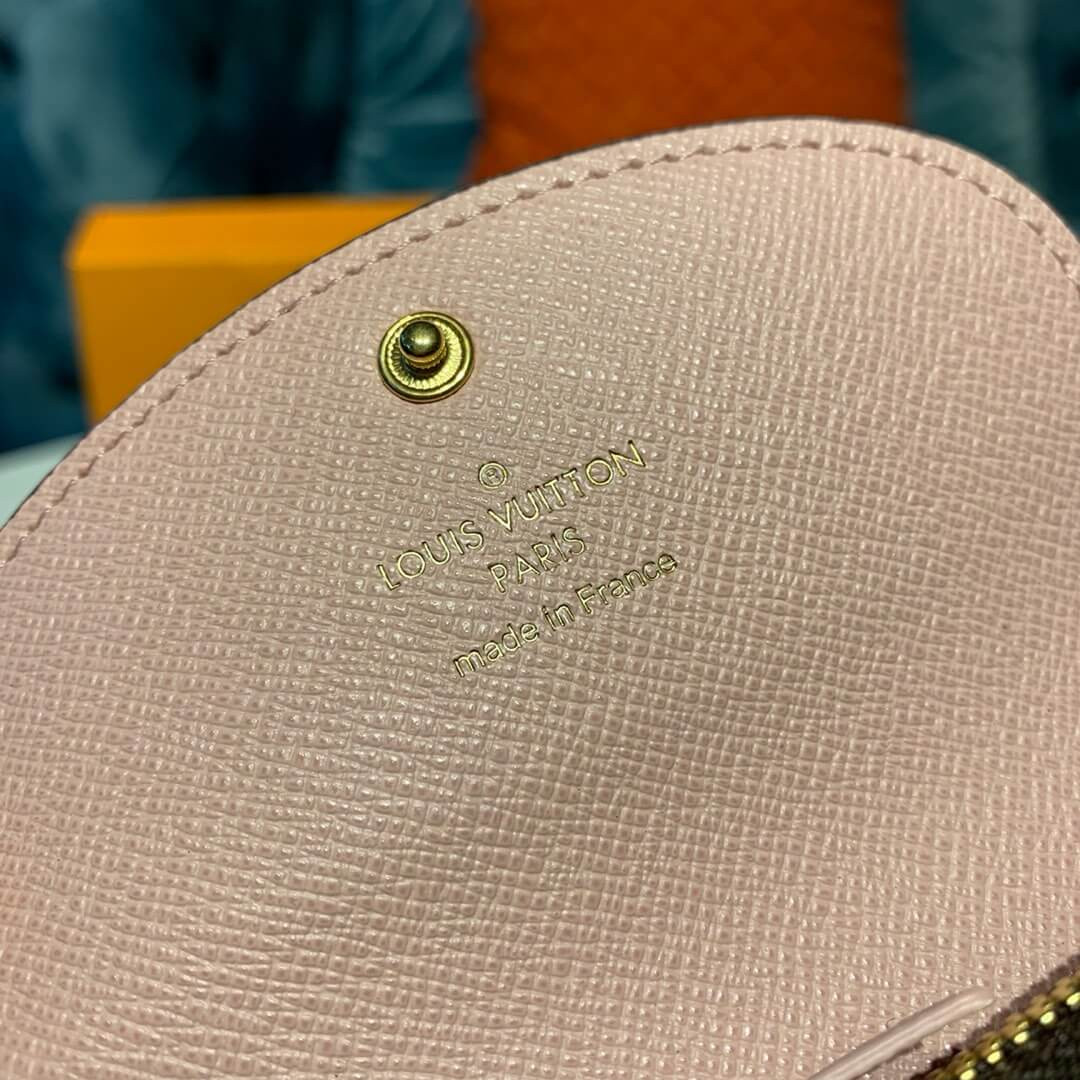 Louis Vuitton Damier Ebene Canvas Rosalie Coin Purse N64423