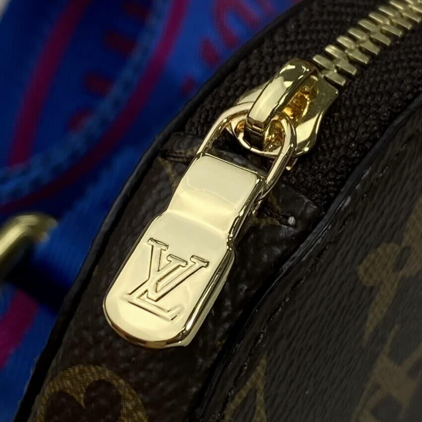 Louis Vuitton Pochette Bandouliere Multi Strap J02487 Blue&Red