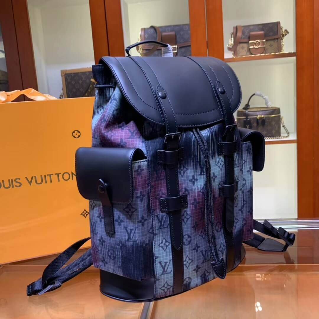 Louis Vuitton Monogram Denim Christopher PM Backpack M55699
