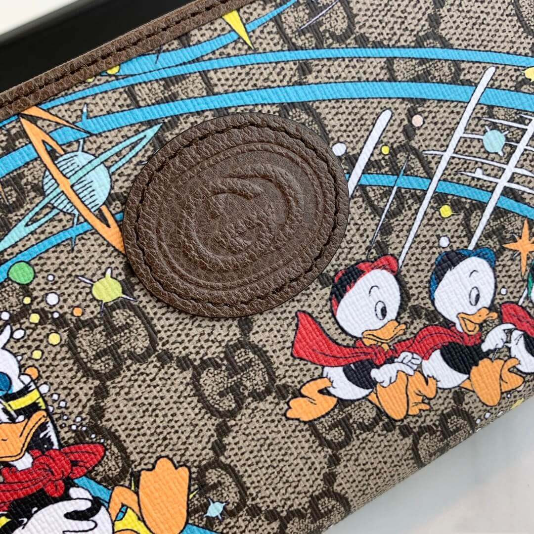 Disney x Gucci Donald Duck Zip Around Wallet 647940