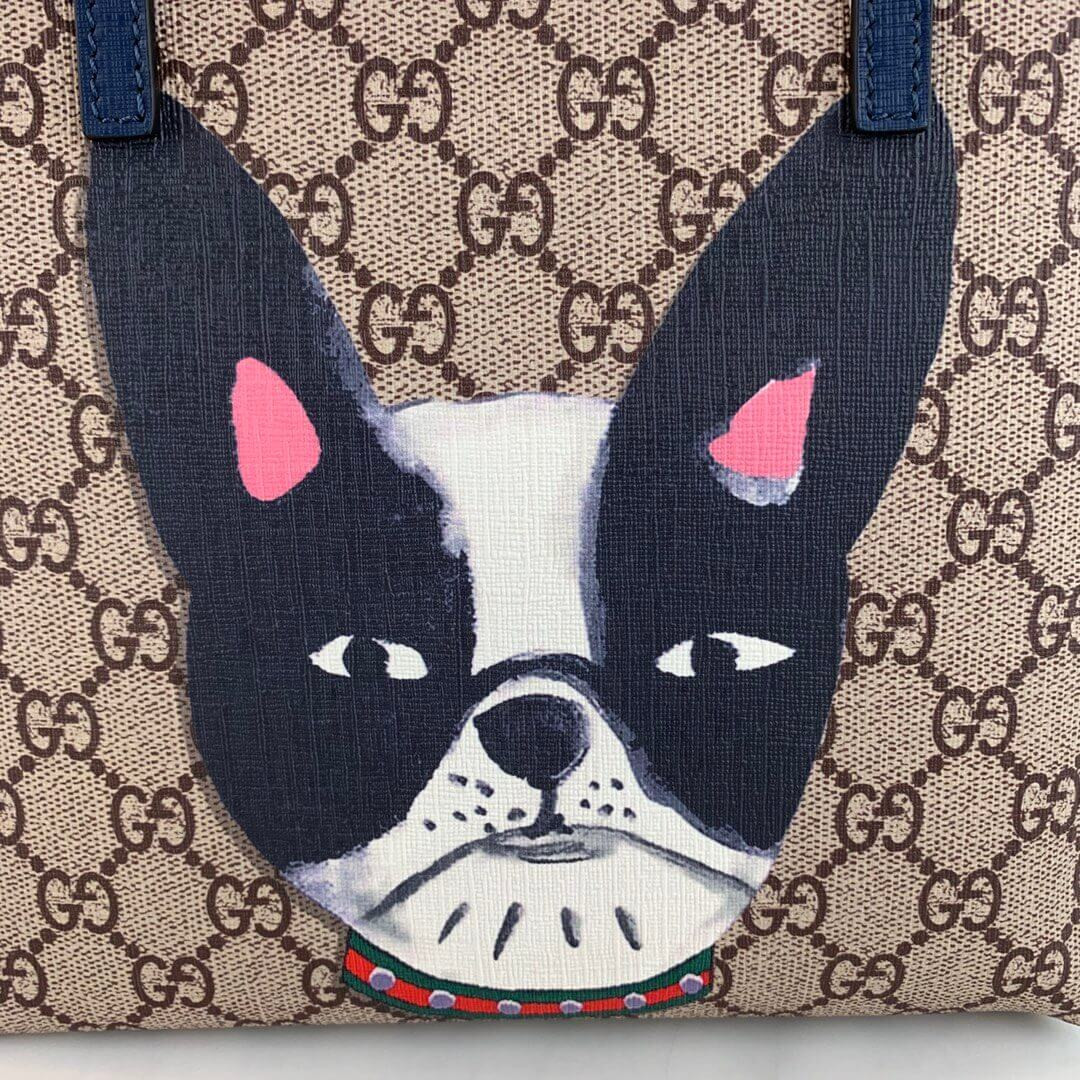 Gucci Childrens GG Dog Tote 410812