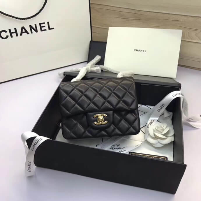 Chanel Lambskin 17cm Classic Flap Bag 1115