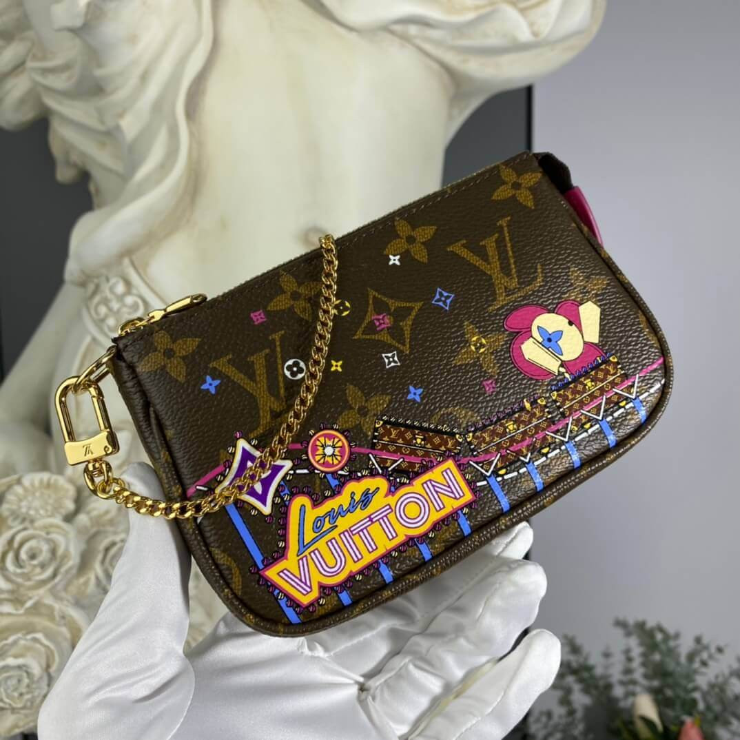 Louis Vuitton Christmas Animation 2020 Mini Pochette Accessoires M69752