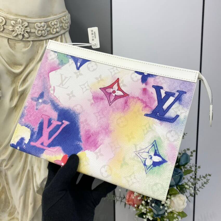 Louis Vuitton Monogram Watercolor Pochette Voyage MM M80460