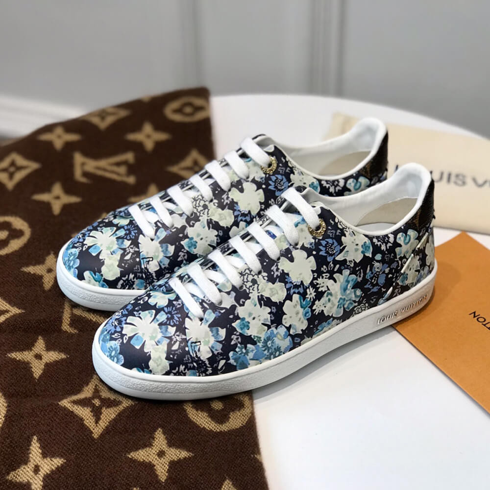 Louis Vuitton Leather Printed Frontrow Sneaker 1A5N7W