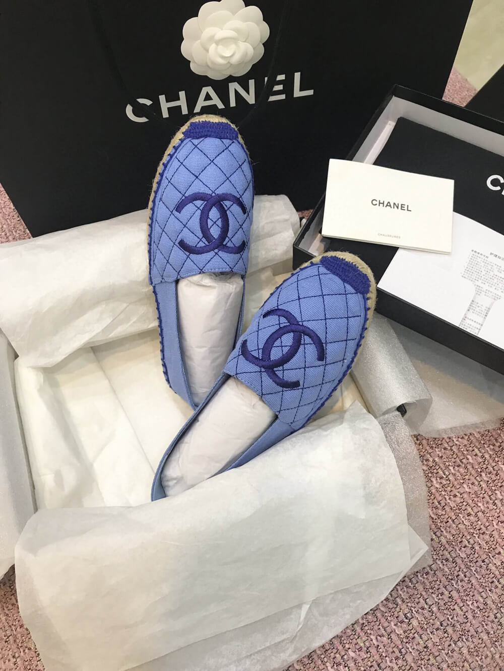 Chanel Quilted Espadrilles G32910