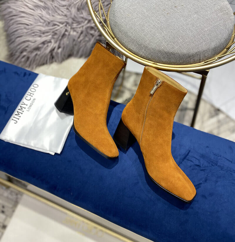 Jimmy Choo Bryelle 85 Suede Ankle Boots J173