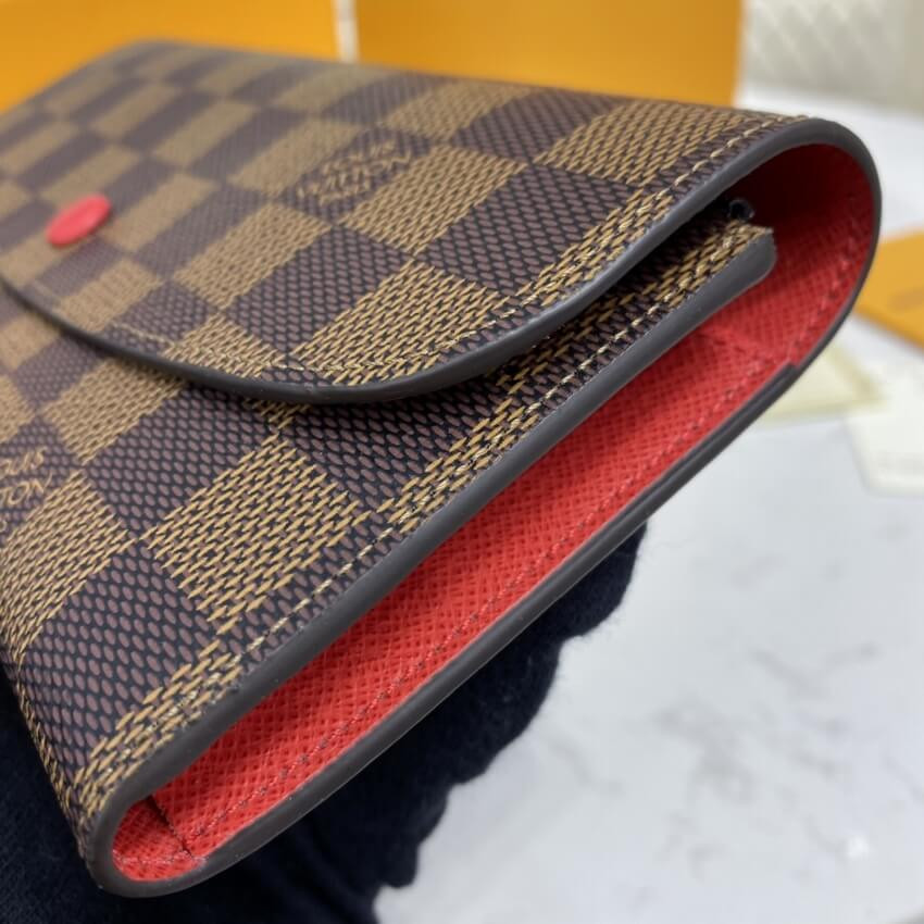 Louis Vuitton Damier Ebene Emilie Wallet N60214 N63544