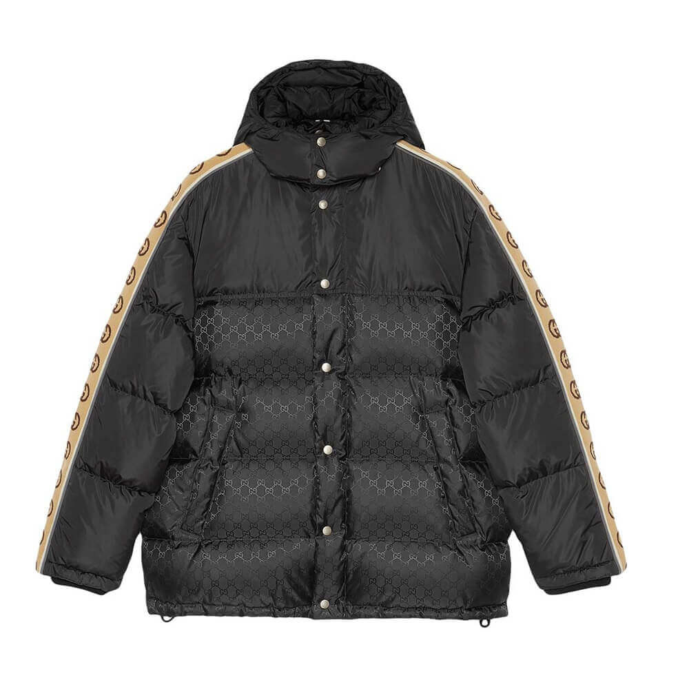 Gucci Monogram Pattern Padded Coat 598725
