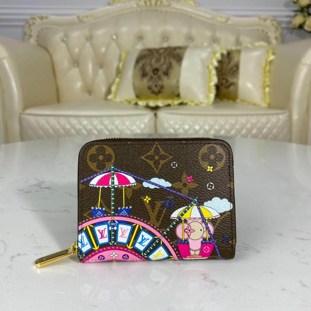 Louis Vuitton Christmas Animation 2020 Zippy Coin Purse M69745