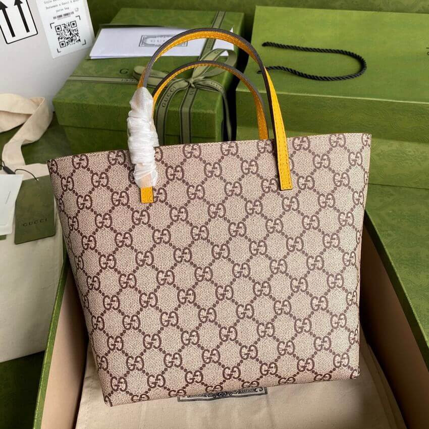 Gucci Teddy Little Bear Prin Tote 410812