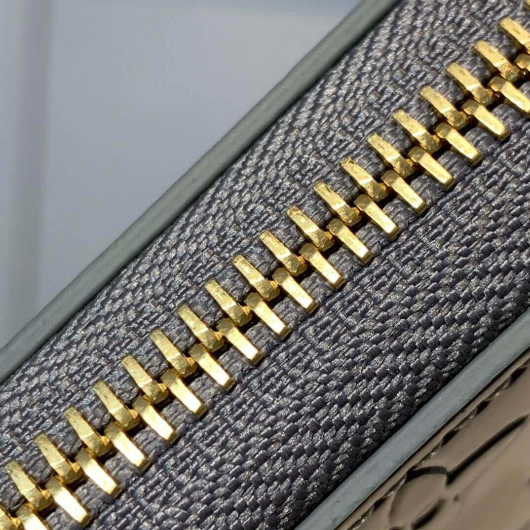 Louis Vuitton Monogram Vernis Leather Zippy Wallet M60017