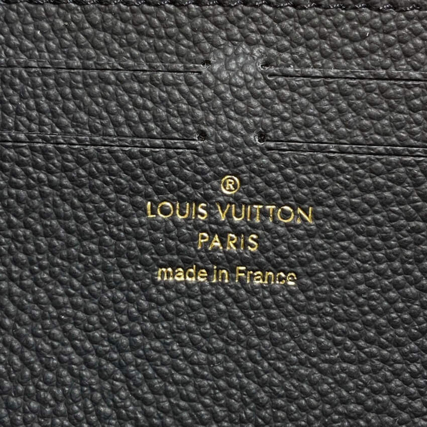 Louis Vuitton Monogram Empreinte Leather Clemence Wallet M60171