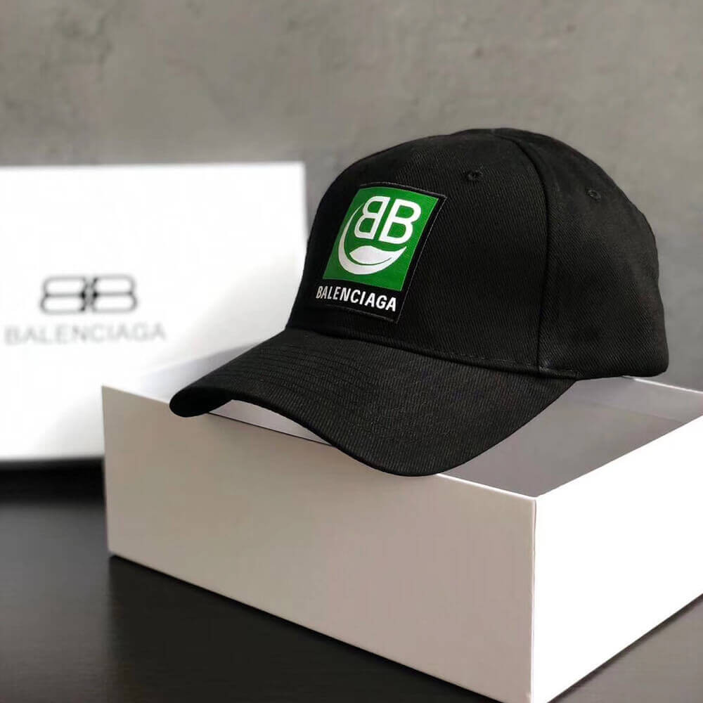 Balenciaga Green Logo Cap 391211