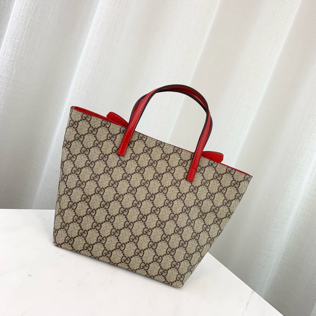 Gucci Childrens GG Tote With Rainbow Butterfly 550768