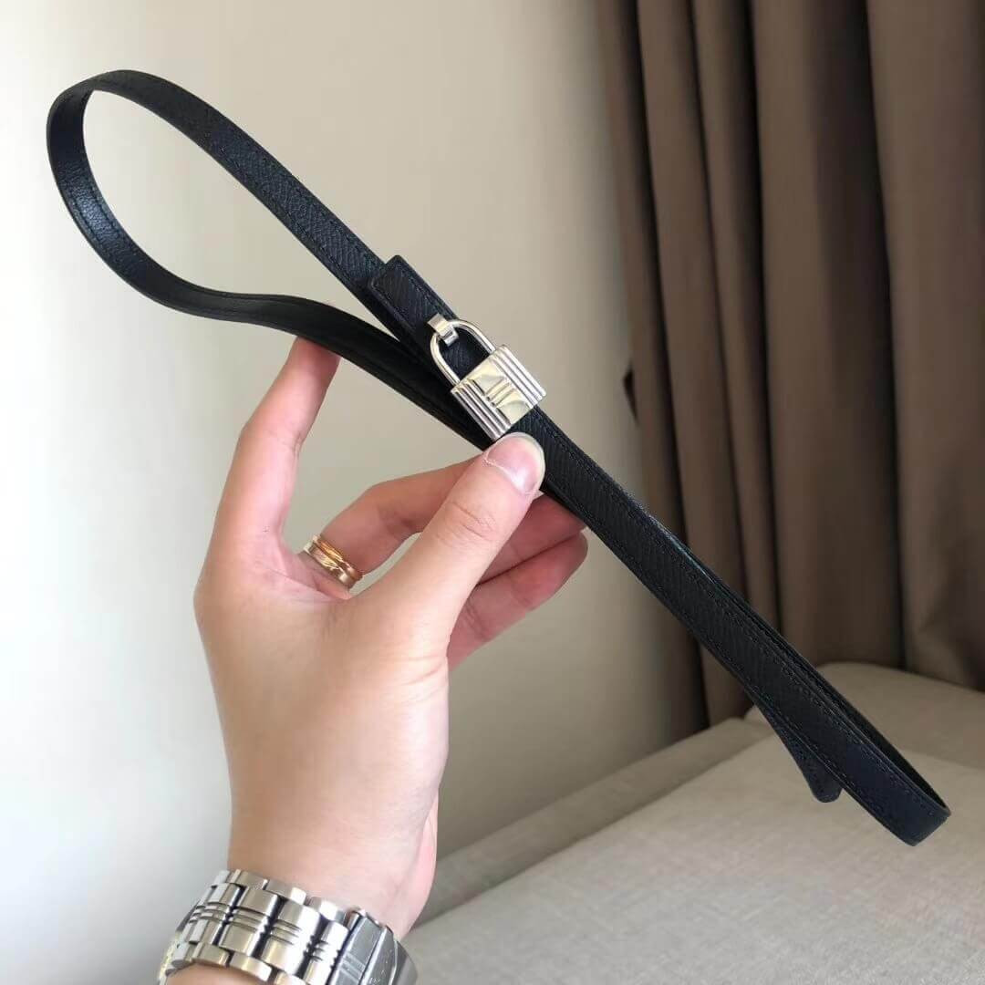 Hermes Romance Belt Buckle & Reversible Leather Strap 13mm H07538