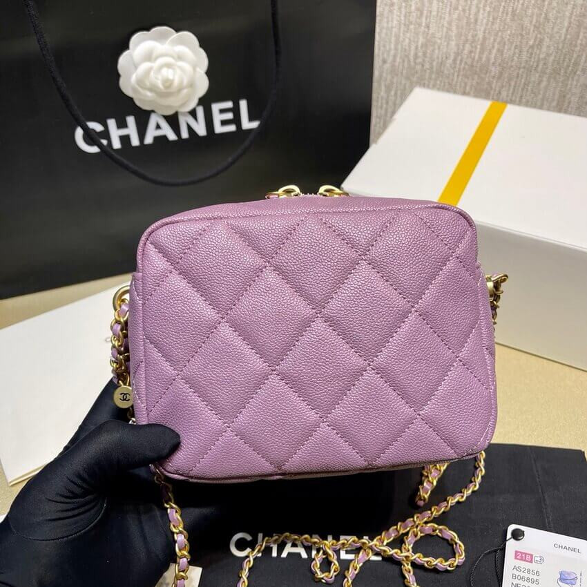 Chanel Grained Calfskin Camera Bag AS2856