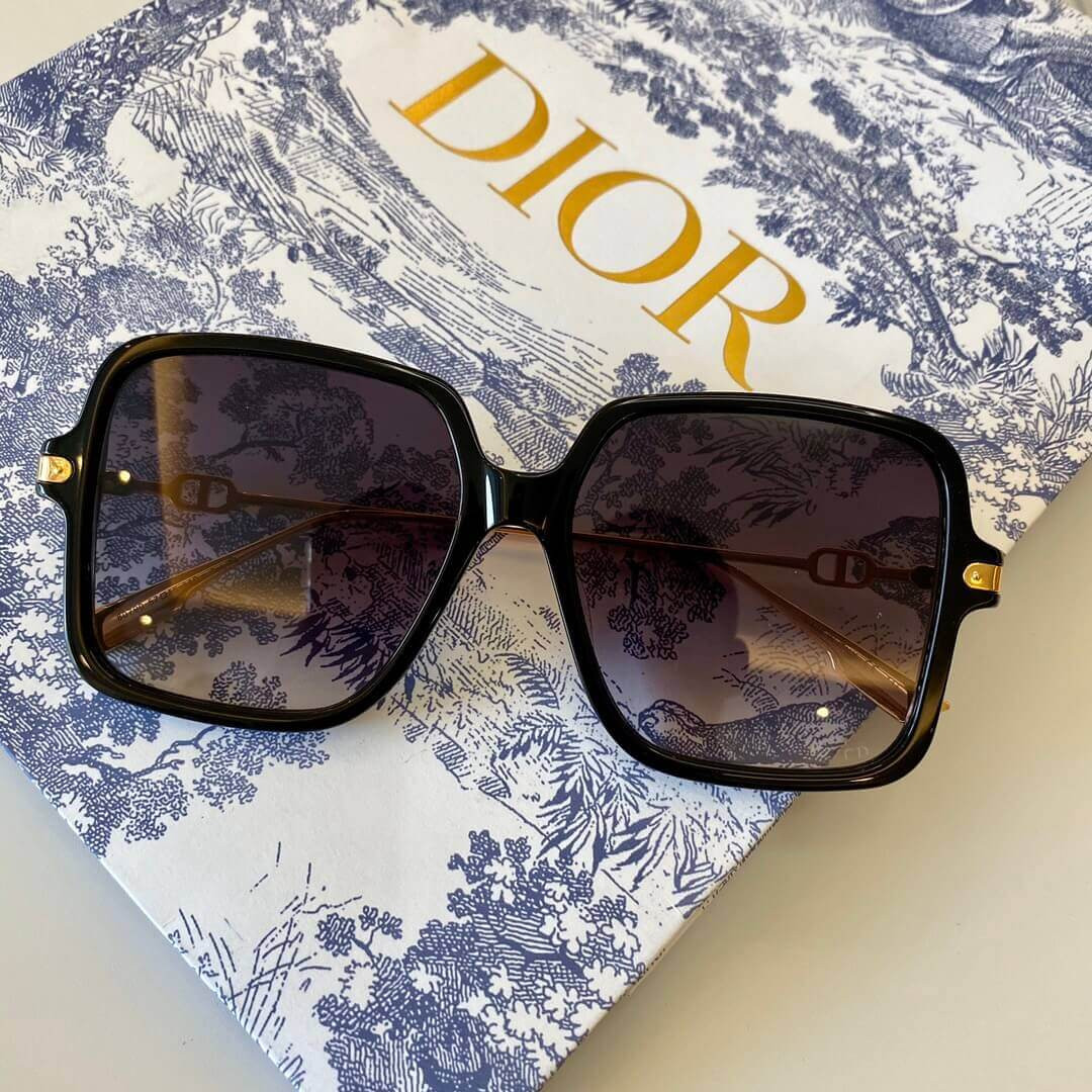 Dior Link 1 Shaded Square Sunglasses 90008
