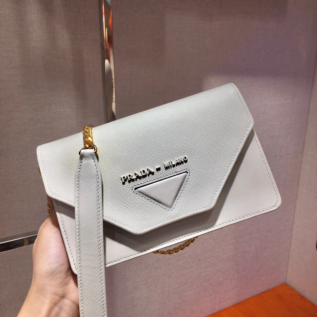 Prada Saffiano Leather Mini-Bag 1BP014