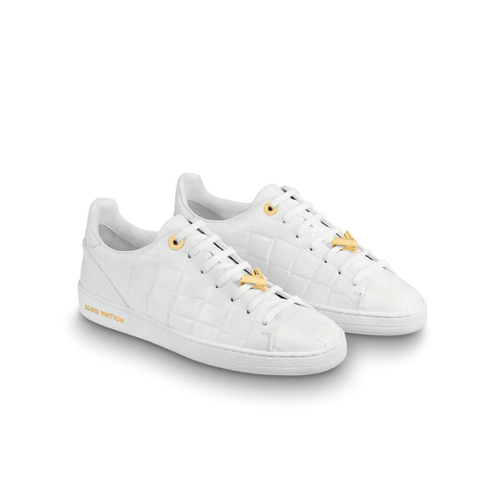 Louis Vuitton Crocodile Embossed Frontrow Sneaker 1A4VPQ