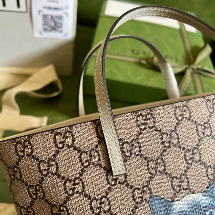Gucci Childrens Cats Print Tote 410812