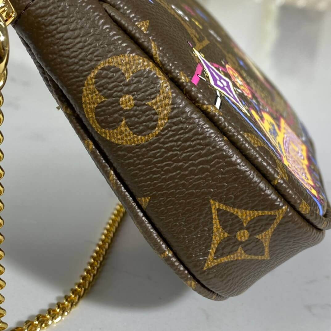 Louis Vuitton Christmas Animation 2020 Mini Pochette Accessoires M69752