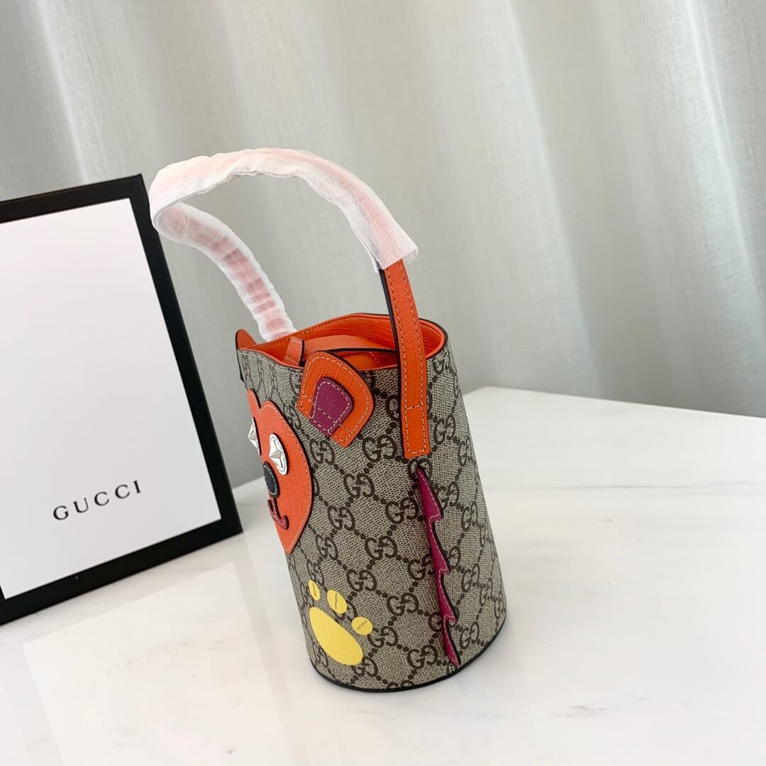 Gucci Childrens GG Hedgehog Top Handle Bag 580421