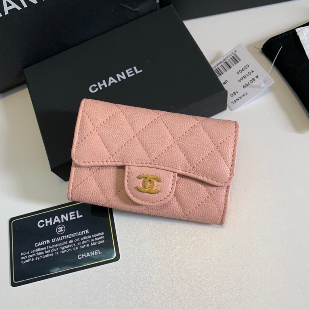 Chanel Caviar Classic Card Holder A80799