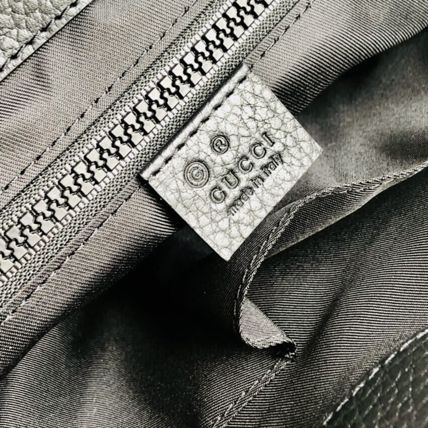 Gucci GG Guccissima Black Nylon Tall Tote Bag 449177