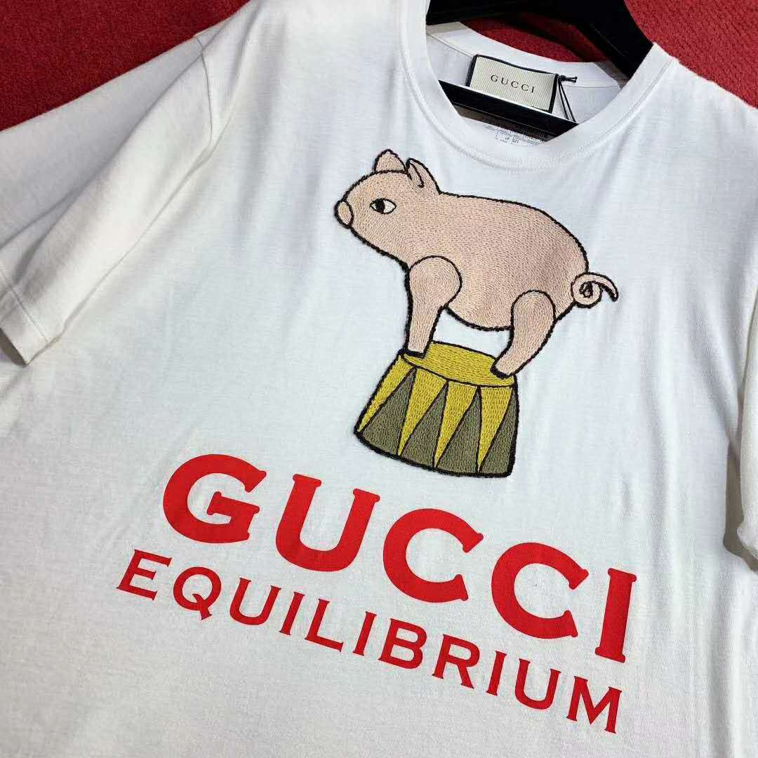 Gucci Equilibrium Oversize T-shirt 615044