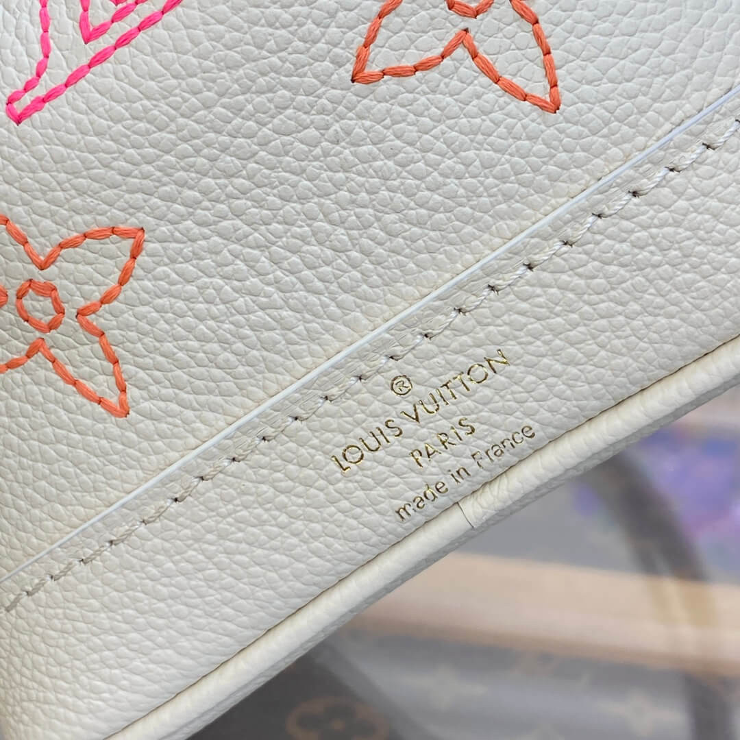 Louis Vuitton Monogram Empreinte Nano Noe Flower Patterns M23088