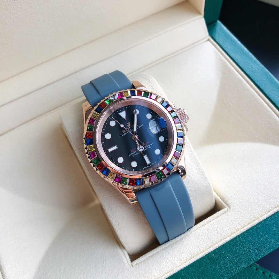 Rolex Yacht-Master 40mm Rose Gold Rainbow 116655