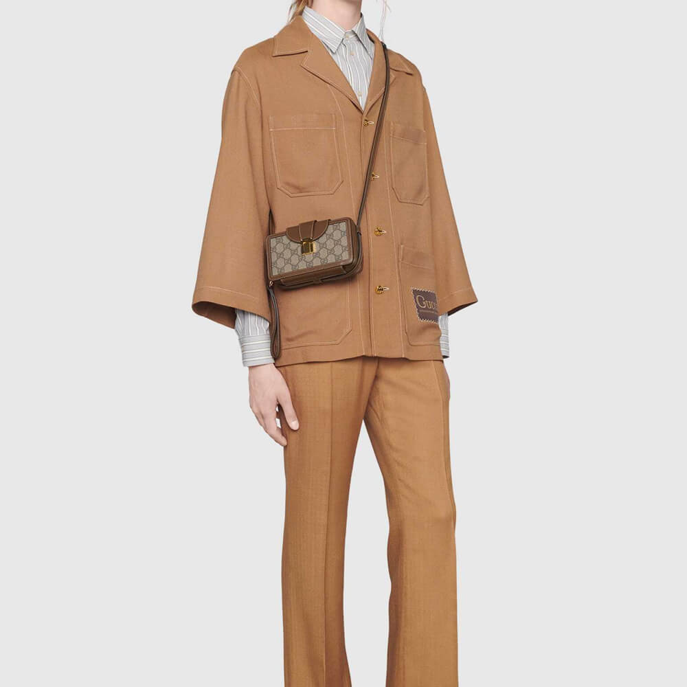 Gucci GG Mini Bag With Clasp Closure 614368