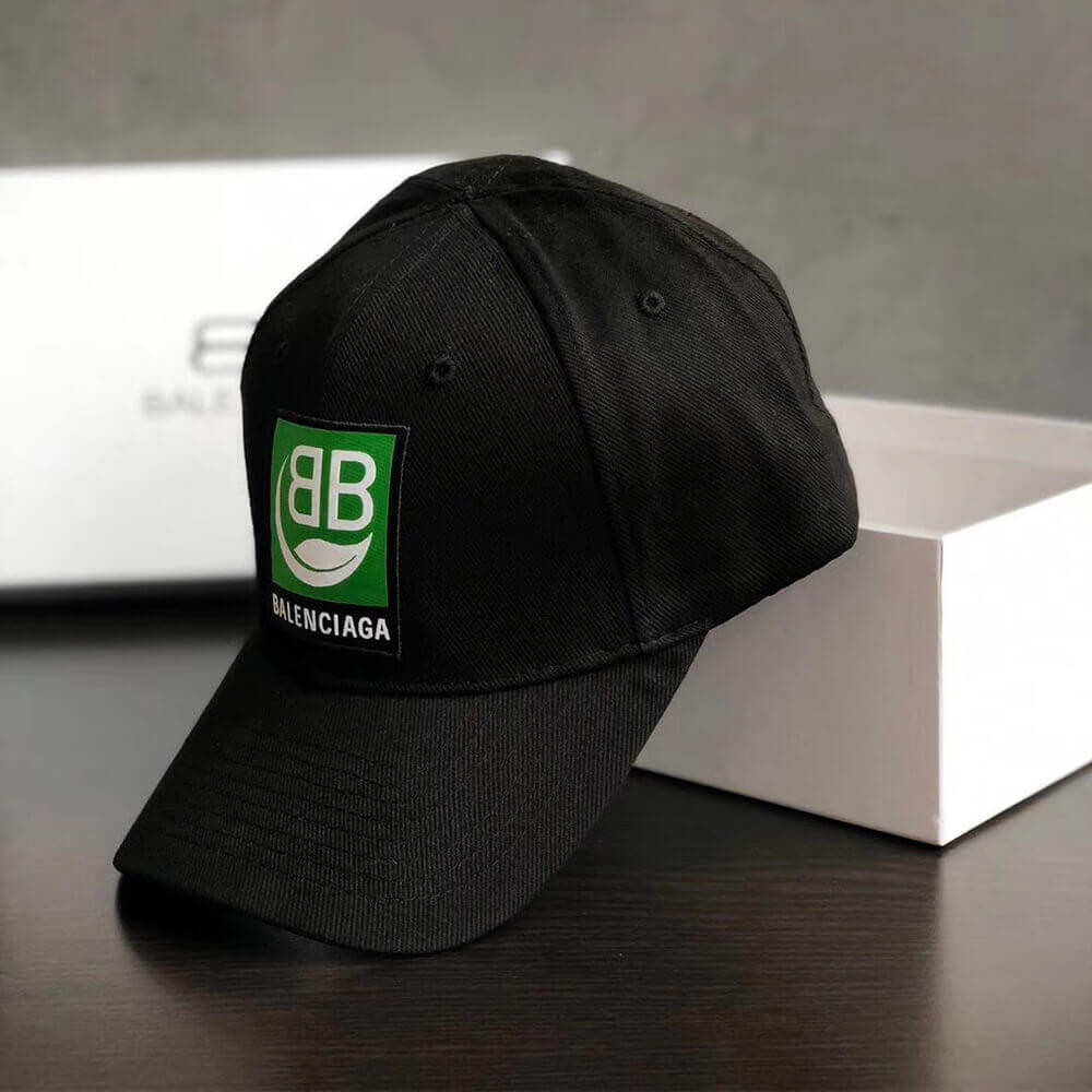 Balenciaga Green Logo Cap 391211