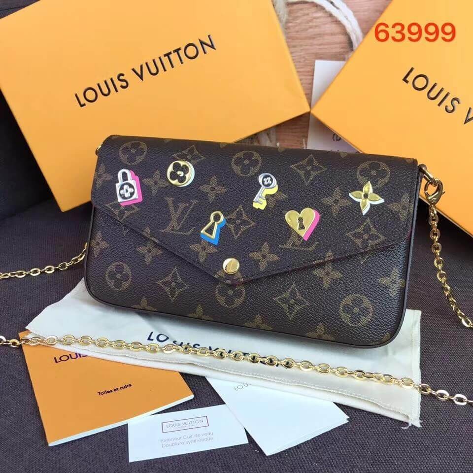 Louis Vuitton Monogram Canvas Pochette Felicie M63999