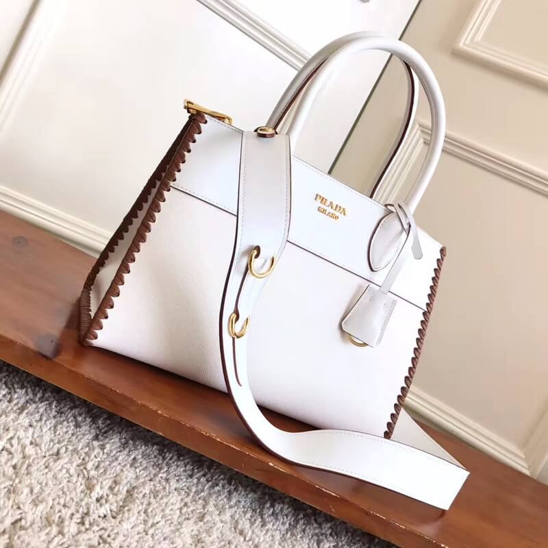 Prada Paradigme Saffiano Leather Bag 1BA102
