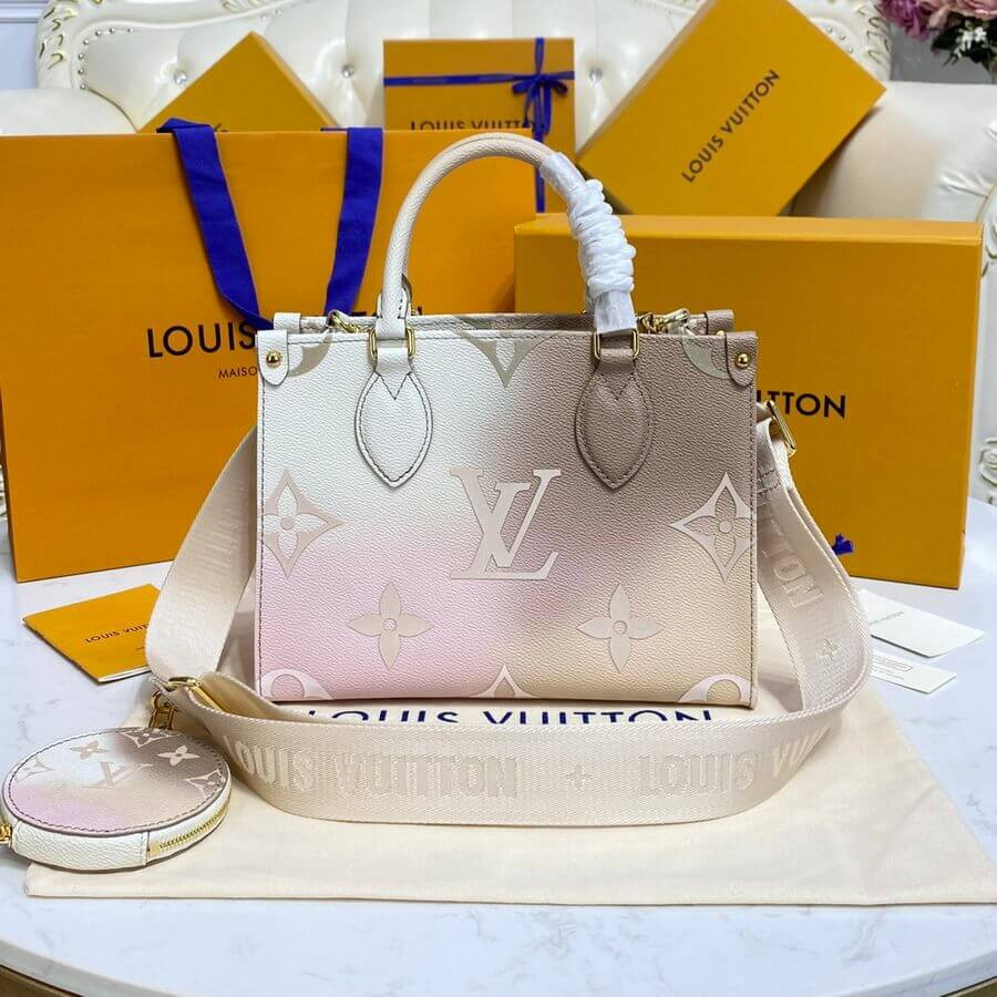 Louis Vuitton OnTheGo PM M59856 Sunset Kaki