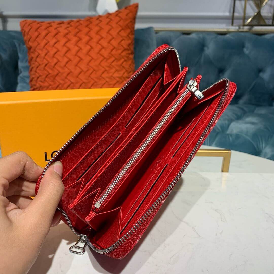 Louis Vuitton X Supreme Denim Zippy Wallet M60017