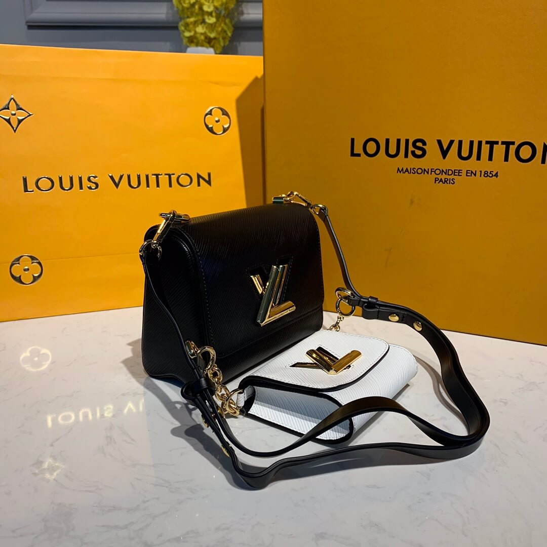 Louis Vuitton Twist PM And Twisty M55685 Black/White