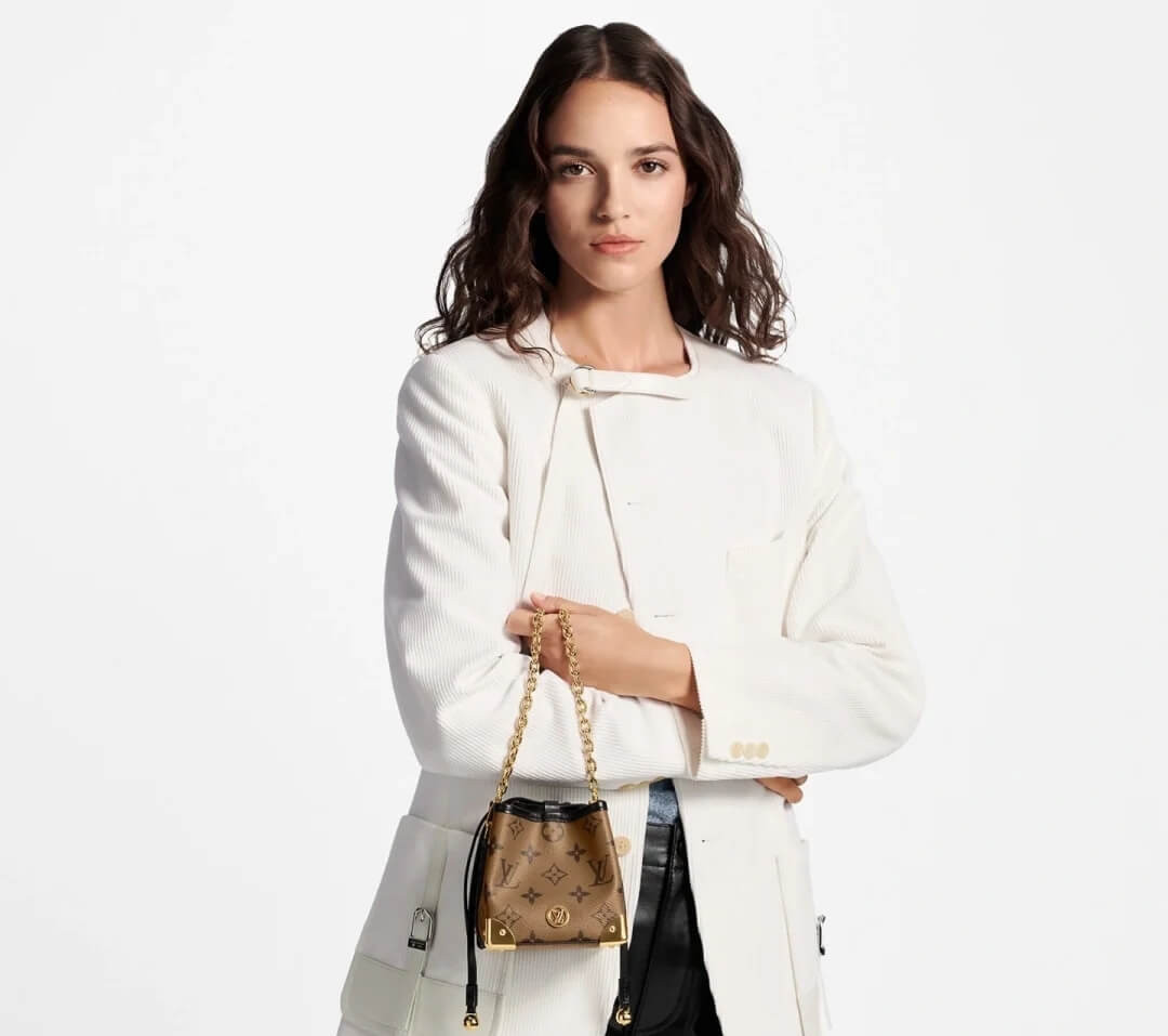 Louis Vuitton Monogram Reverse Canvas Noe Purse M82885