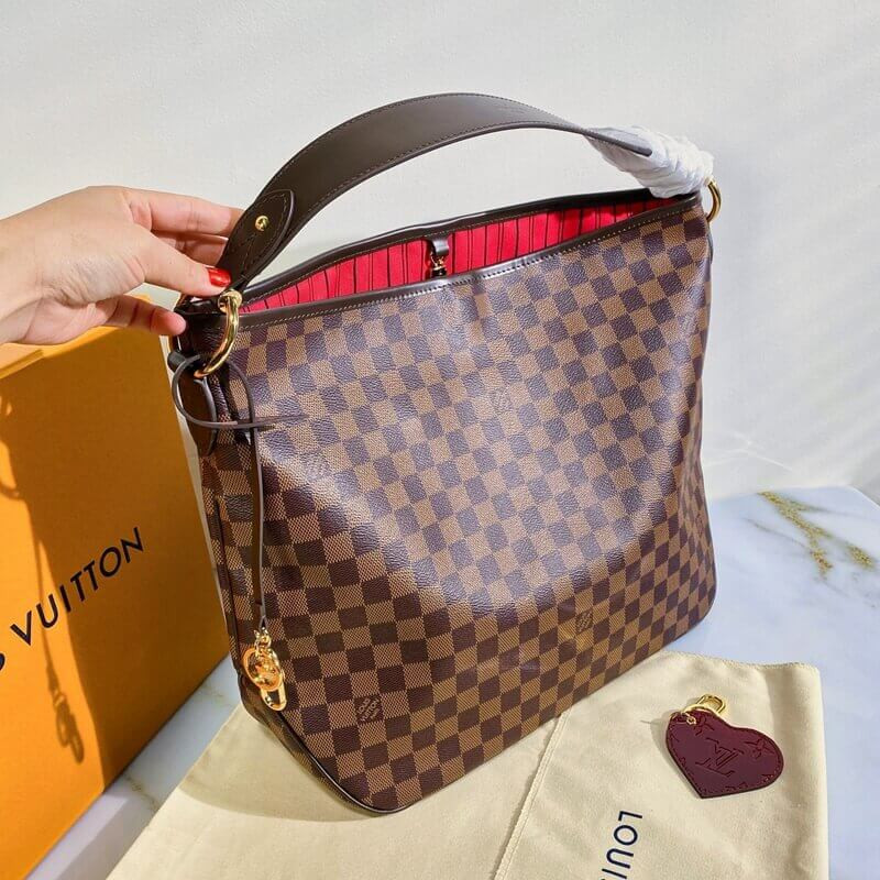 Louis Vuitton Damier Ebene Canvas Delightful MM N41460