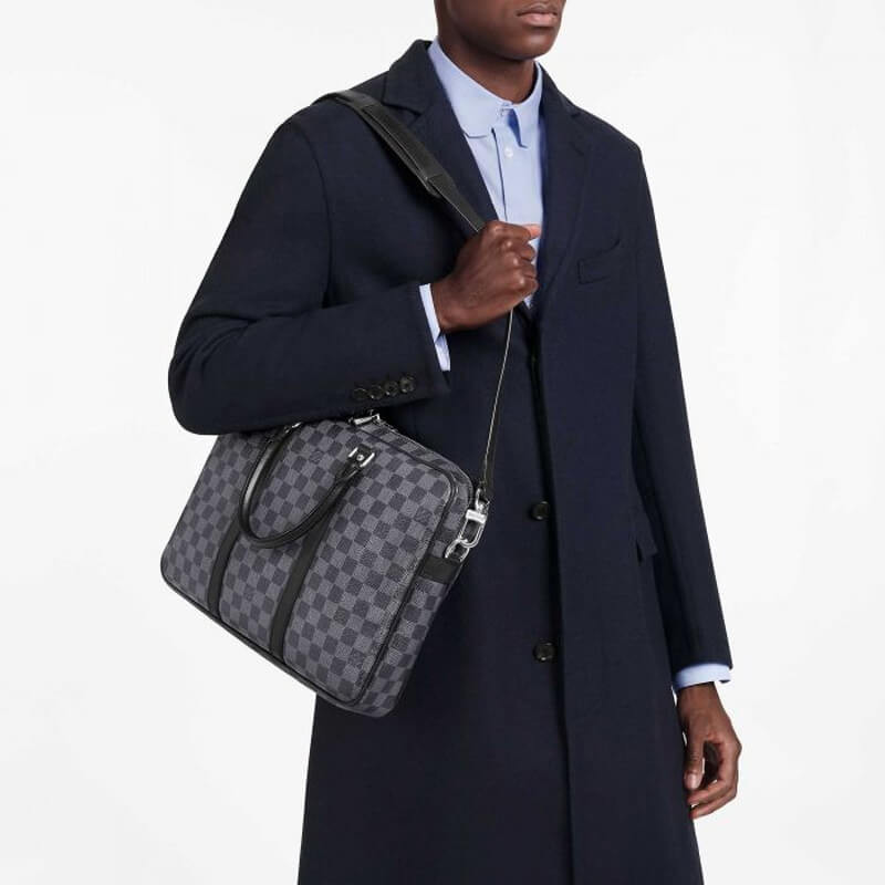 Louis Vuitton Damier Graphite Porte-Documents Voyage PM N41478