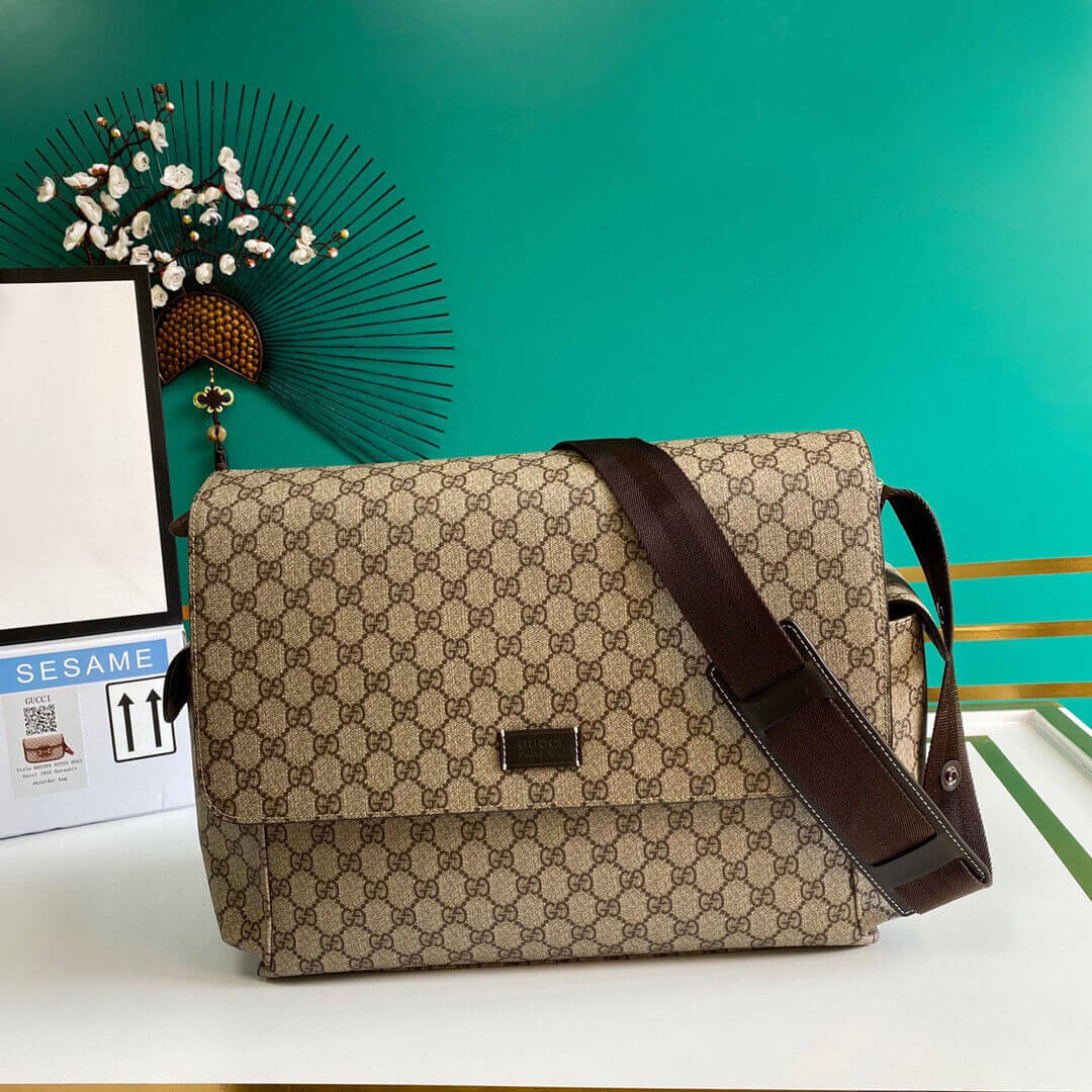 Gucci GG Supreme Baby Diaper Bag 211131