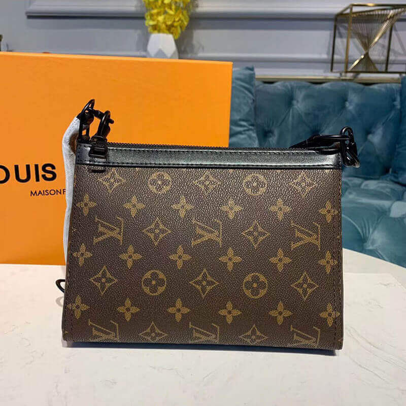 Louis Vuitton Monogram Canvas Triangle Messenger M54330