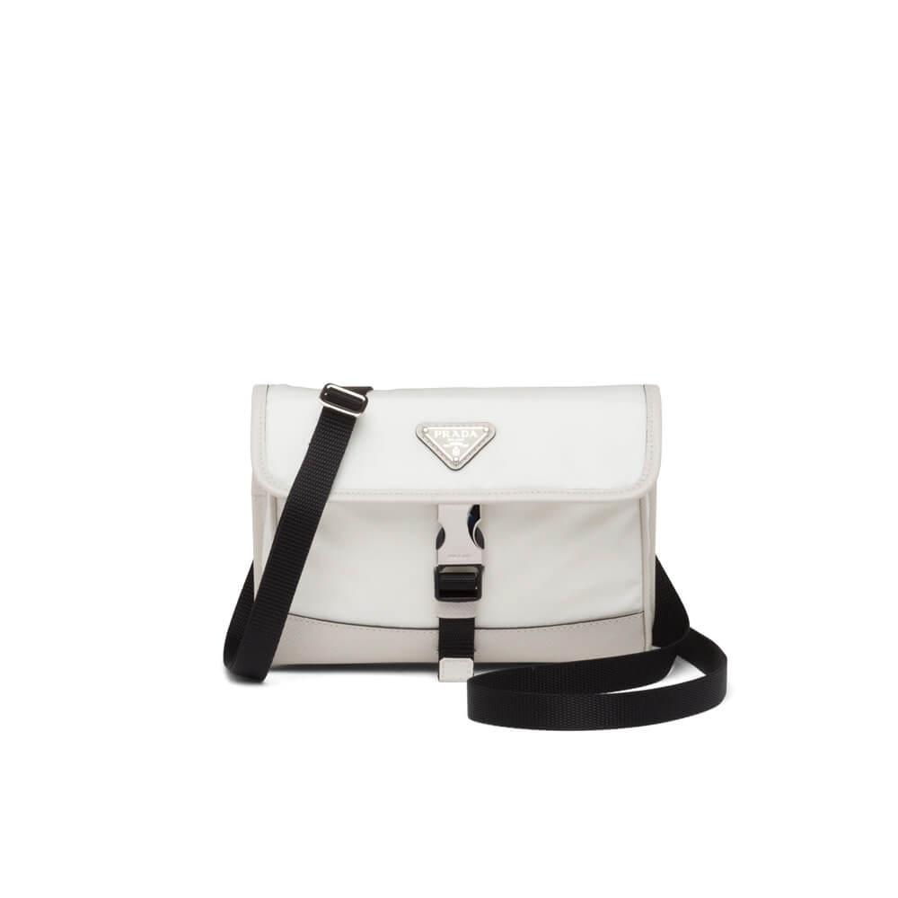 Prada Re-Nylon and Saffiano Leather Smartphone Case 2ZH108