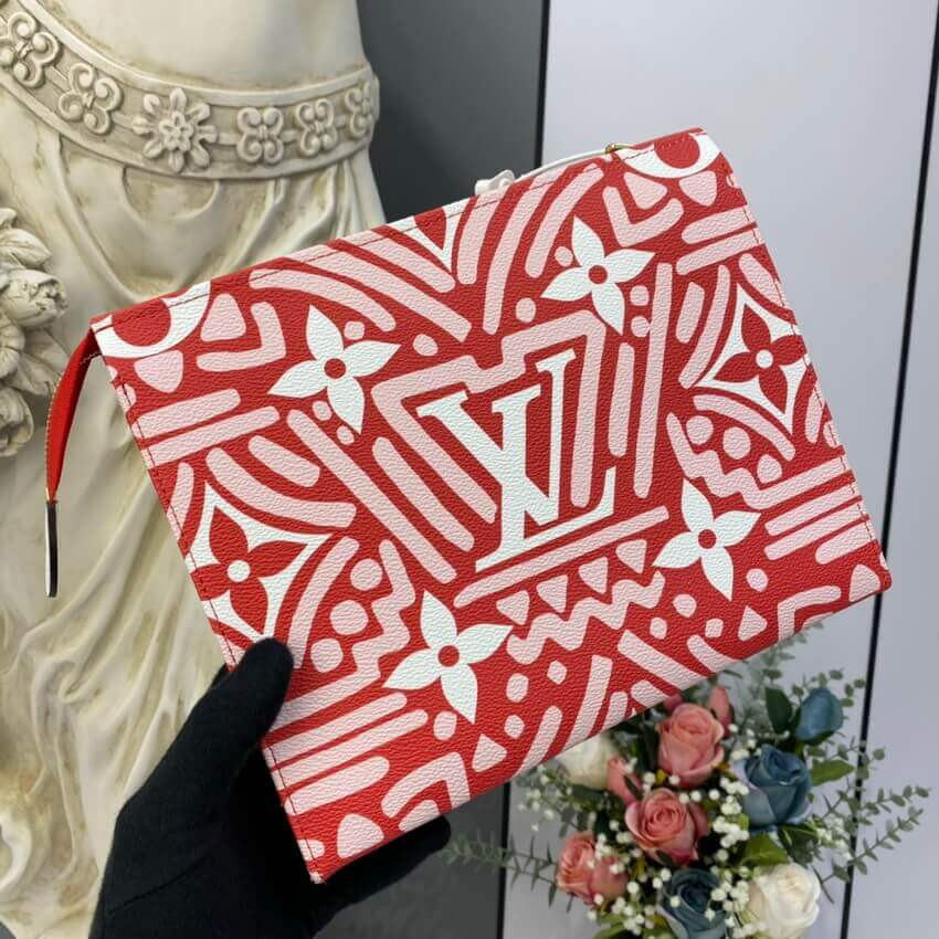 Louis Vuitton LV Crafty Toiletry Pouch 26 M45476 Red