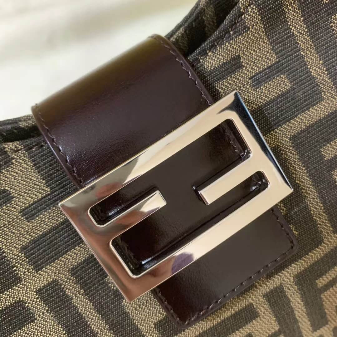Fendi Vintage Zucca Shoulder Bag H015