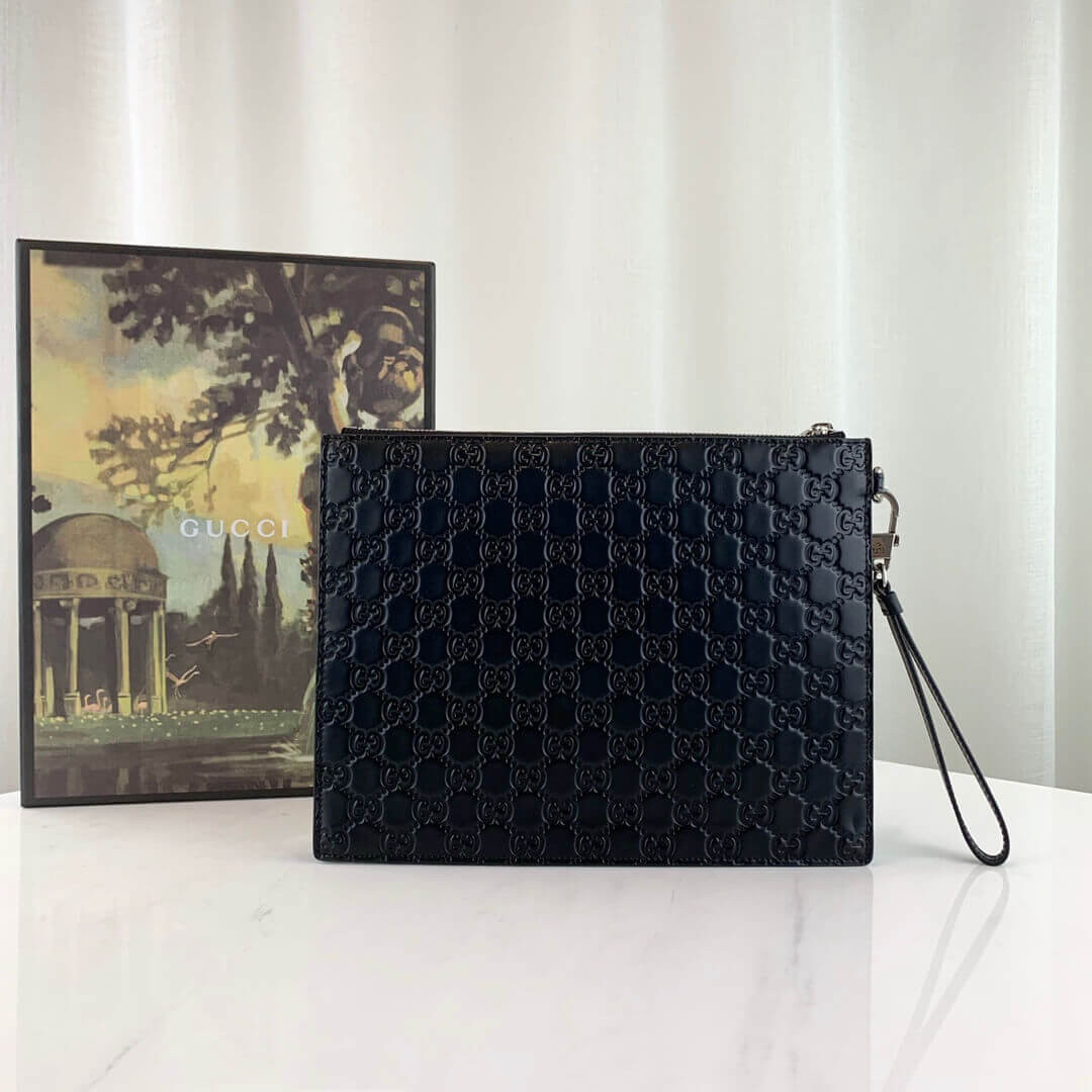 Gucci Leather Pouch with NY Yankees™ Patch 547796