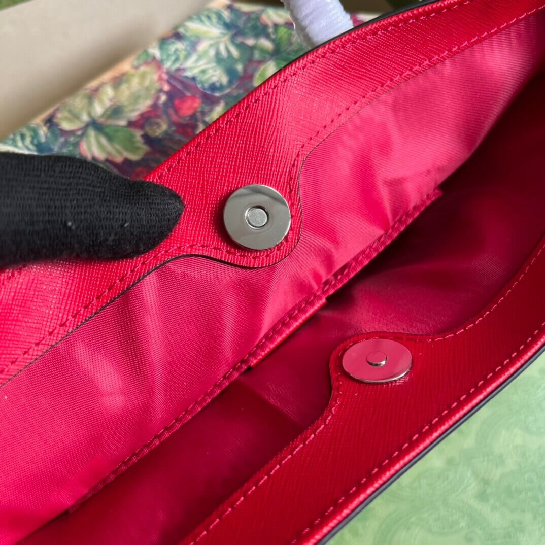 Gucci Childrens GG Supreme Tote With Strawberry Fairy Print 410812