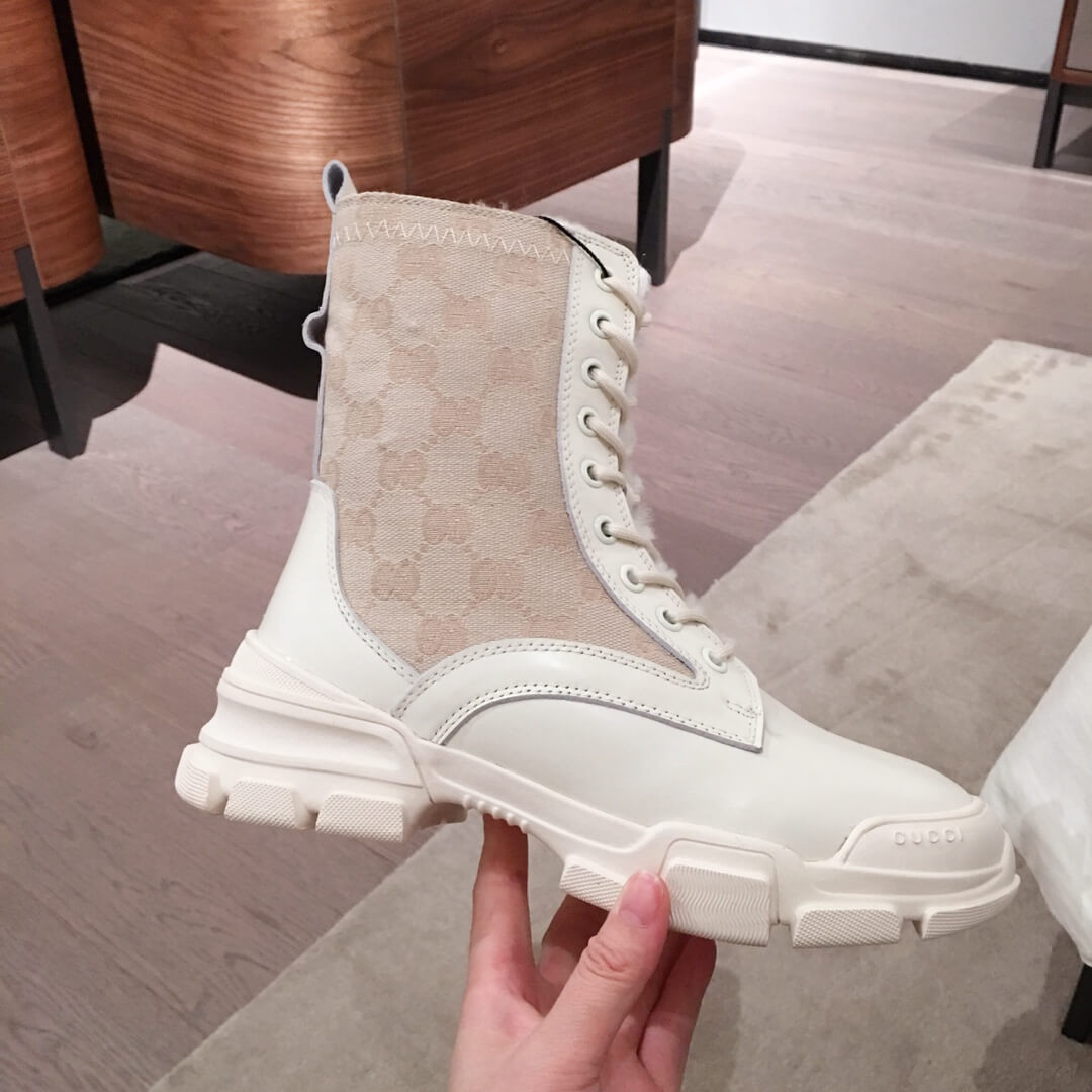 Gucci GG Wool Ankle Boot G1120B